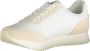 Calvin Klein Sportieve Beige Veterschoenen met Contrastdetails Beige Dames - Thumbnail 11