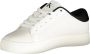 Calvin Klein Witte polyester sneakers met veters contrastdetails print logo White Dames - Thumbnail 15