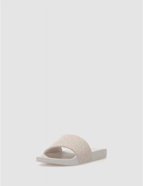 Calvin Klein Sliders Beige Dames