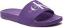 Calvin Klein Jeans Monogram Paarse Slippers Purple Dames - Thumbnail 9