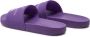 Calvin Klein Jeans Monogram Paarse Slippers Purple Dames - Thumbnail 6