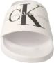 Calvin Klein Jeans Heren Witte Slippers voor Lente Zomer White Heren - Thumbnail 13