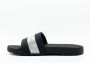 Calvin Klein Truck Slides Reflective Heren Slippers Zwart - Thumbnail 5