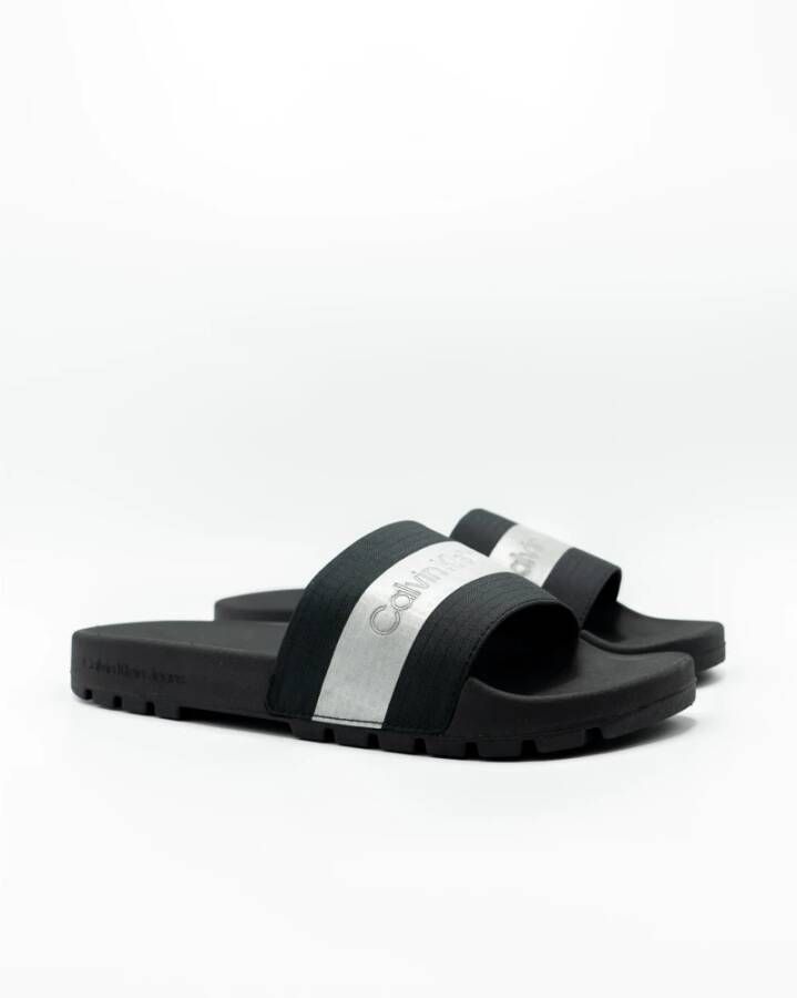 Calvin Klein Sliders Zwart Heren