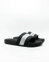 Calvin Klein Truck Slides Reflective Heren Slippers Zwart - Thumbnail 7