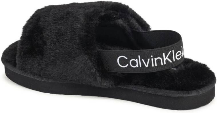 Calvin Klein Slippers met logo details