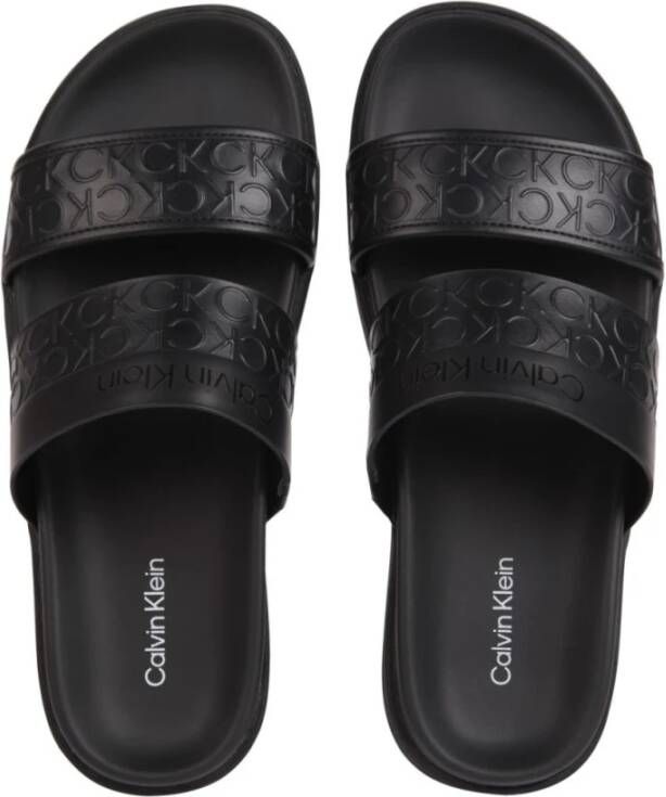 Calvin Klein Slippers Zwart Dames