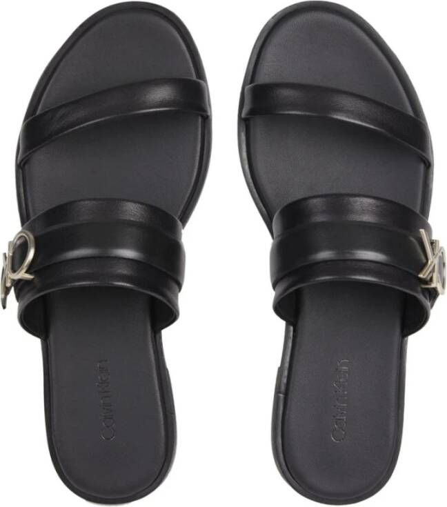 Calvin Klein Slippers Zwart Dames