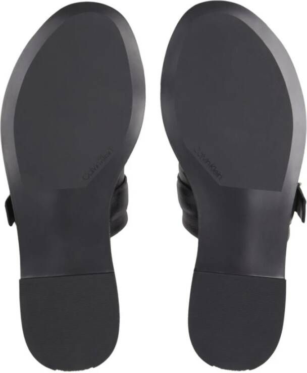 Calvin Klein Slippers Zwart Dames