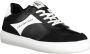 Calvin Klein Geveterde sportschoen met contrasterende details Zwart Heren - Thumbnail 3