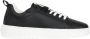 Calvin Klein Zwarte Leren Sneakers Black Heren - Thumbnail 3