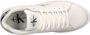 Calvin Klein Jeans Bright White-Silver Sneakers White Dames - Thumbnail 6