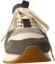 Calvin Klein Jeans Runner Sock Laceup Sneakers Mercury Grey Coral Orange Heren - Thumbnail 6