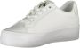 Calvin Klein Platte schoenen met verantwoorde lederproductie White Dames - Thumbnail 3