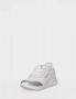 Calvin Klein Jeans Witte Textiele Damessneakers White Dames - Thumbnail 7