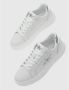 Calvin Klein Witte Polyester Sneaker met Contrasterende Details White Dames - Thumbnail 12