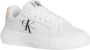 Calvin Klein Sneaker Van Gerecycled Polyester Met Contrasterende Details En Logoprint - Thumbnail 2