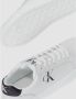 Calvin Klein Essentiële witte sneakers met blauwe details White Heren - Thumbnail 12