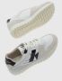 Calvin Klein Origineel Ontwerp Vetersluiting Lage Sneakers White Unisex - Thumbnail 4