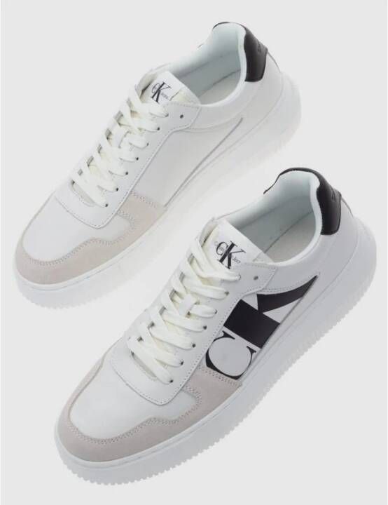 Calvin Klein Sneakers Wit Heren