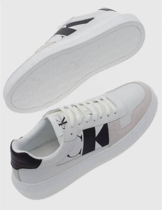 Calvin Klein Sneakers Wit Heren