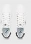 Calvin Klein Essentiële witte sneakers met blauwe details White Heren - Thumbnail 15