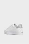 Calvin Klein Witte Platform Sneaker met Logo Print - Thumbnail 4