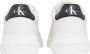 Calvin Klein Jeans Chunky Leren Sneakers met Rubberen Zool White Heren - Thumbnail 8