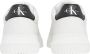 Calvin Klein Chunky Cupsole Mono Lederen Sneakers White Heren - Thumbnail 5