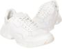 Calvin Klein Witte stoffen en leren sneakers voor heren White Heren - Thumbnail 2