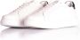 CK Calvin Klein Sneakers van leer met contrastgarnering model 'LACE UP' - Thumbnail 8