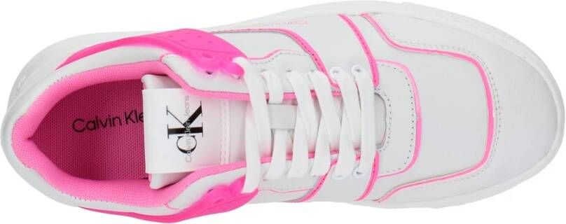 Calvin Klein Sneakers Wit White Dames