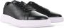 Calvin Klein Sneakers Raised Cupsole Lace Up Mono Mix in zwart - Thumbnail 3