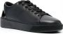 Calvin Klein Zwarte Leren Sneakers voor Heren Black Heren - Thumbnail 2