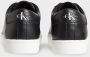 Calvin Klein Jeans Stijlvolle leren sneakers met rubberen zool Black Heren - Thumbnail 9