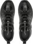 Calvin Klein Retro Tennis Lace Up Heren Sneakers Zwart - Thumbnail 5