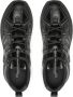 Calvin Klein Retro Tennis Lace Up Heren Sneakers Zwart - Thumbnail 5