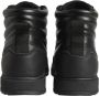 Calvin Klein Zwarte Leren Hoge Sneakers Black Heren - Thumbnail 4