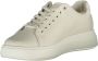 Calvin Klein Sportieve Beige Veterschoenen met Contrastdetails Beige Dames - Thumbnail 30