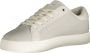 Calvin Klein Sportieve Grijze Veterschoenen met Contrastdetails Gray Heren - Thumbnail 9