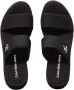 Calvin Klein Slippers SPORTY ROPE MG LTH WEBBING zomerschoen slippers pool-slides strand-schoen met bamboe-decoratie - Thumbnail 3