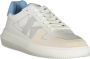 Calvin Klein Chunky Cupsole Mono Heren Schoenen Wit Maat: 40 Leer Foot Locker - Thumbnail 6