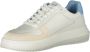 Calvin Klein Chunky Cupsole Mono Heren Schoenen Wit Maat: 40 Leer Foot Locker - Thumbnail 7