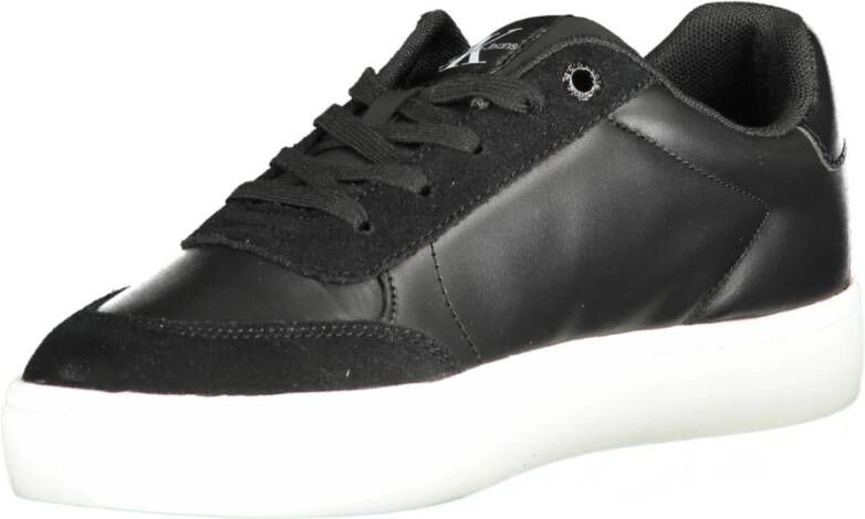 Calvin Klein Sportieve zwarte damessneakers met logo
