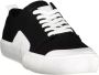 Calvin Klein Zwarte Katoenen Sneaker met Contrasterende Details Black Heren - Thumbnail 3