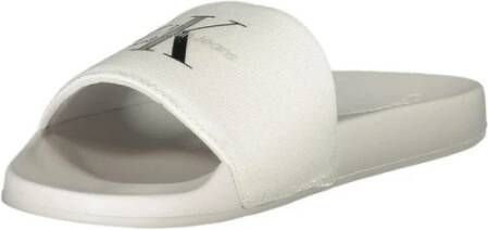Calvin Klein Stijlvolle Logo-Print Slippers