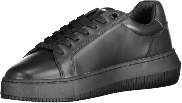 Calvin Klein Stijlvolle Platform Sneaker met Unieke Print