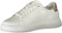Calvin Klein Sportieve witte vetersneakers met contrastdetails White Dames - Thumbnail 13