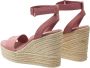 Calvin Klein Sleehaksandaaltjes WEDGE SANDAL SU MG BTW zomerschoen sandaal keilhak met klittenbandjes - Thumbnail 5