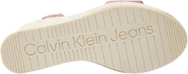 Calvin Klein Stijlvolle Sandalen voor Zomerse Dagen Pink Dames